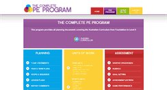 Desktop Screenshot of peprogram.com.au